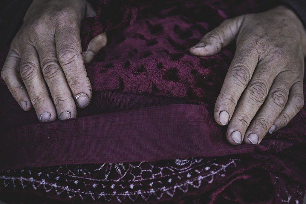 “I have no proof of what happened to me that day, except for this piece of cloth from what I was wearing that day. It bore witness to the worst day of my life.”