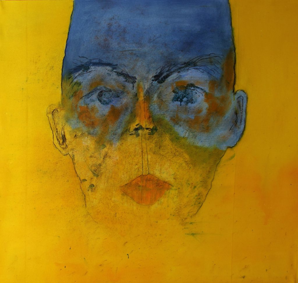 Mixed materials on canvas 125x133