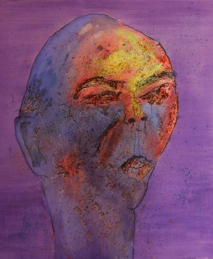 Mixed materials on canvas 99 ×120
